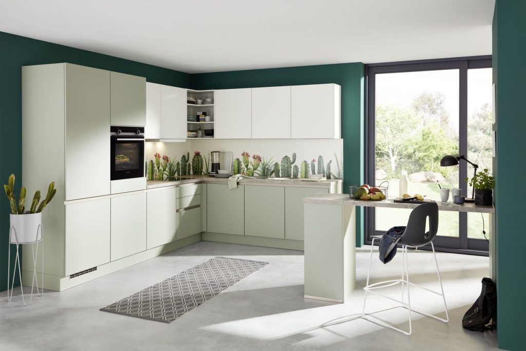 Bauformat Handleless U Shaped Kitchen 4 | House to Home, Suffolk
