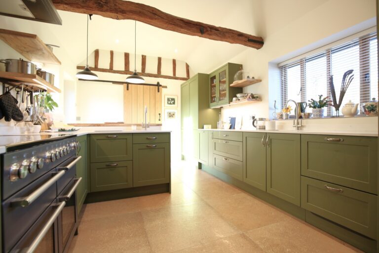Bespoke Kitchen and Utility Room in a Character Property in Laxfield